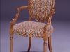 Hepplewhite Oval Back Arm Chair (Ref 247)